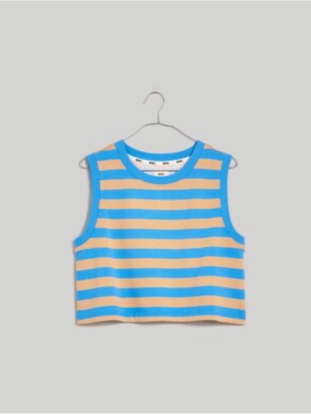 Madewell Terry Crop Tank Top - Picture 1 of 3